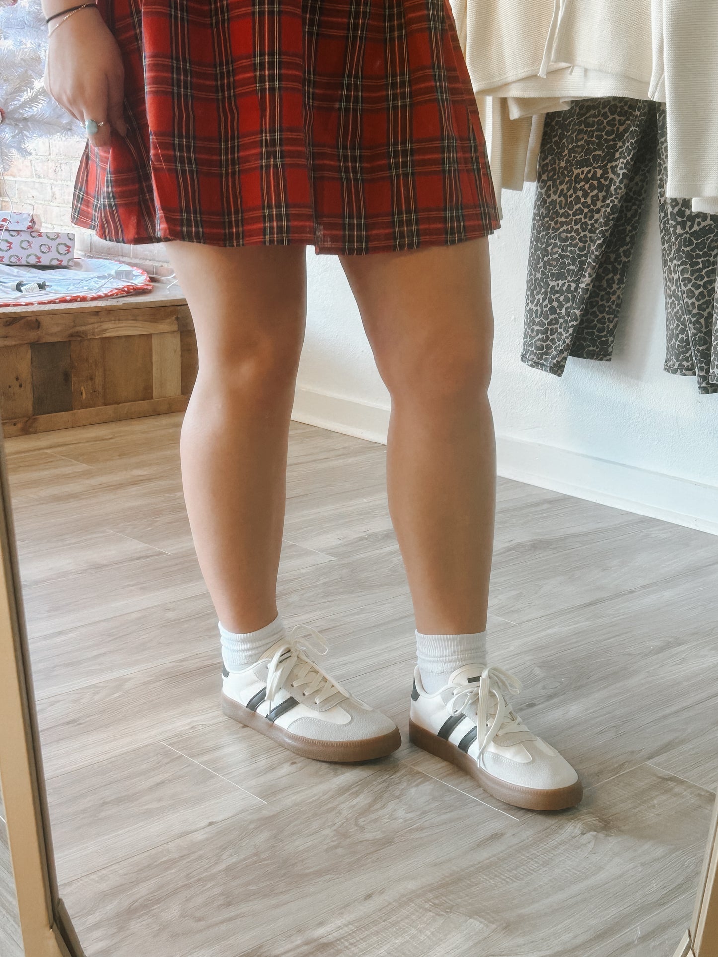 Black and White Sneakers